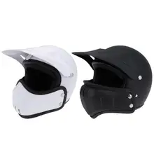 Посеребренный винтажный мотоциклетный шлем мотоцикла скутер Мотор половина шлем MGO3