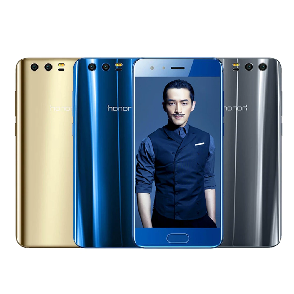 

Global Rom Honor 9 Smartphone Kirin 960 Octa Core 5.15 ''Dual SIM Android 7.0 Dual Back Camera Infrared Remote