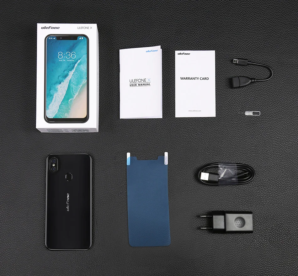 Ulefone X смартфон 5 85 &quotHD + Octa Core Android 8 1 4 Гб 64 13MP 3300 мАч беспроводной зарядки