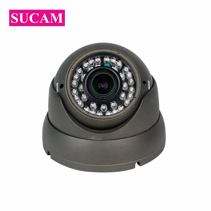

SUCAM 4MP 2.8-12mm Varifocal Zoom Home Security Camera Dome Vandal Proof Night Vision Surveillance AHD Cameras 30M IR Distance