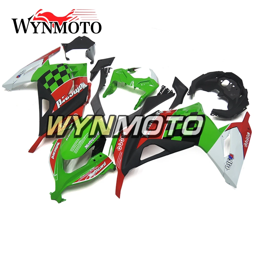 

Green Red Complete Fairings For Kawasaki EX300R EX-300R 13 14 15 Ninja 300 2013 2014 2015 ABS Injection Motorcycle Fairing Kit