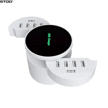

Foldable USB Charger Station 10 Port 8.2A 110V 230V US EU UK Plug For iPhone 5S 6S Se iPad Mini Samsung S7 Edge Nexus AC Adapter
