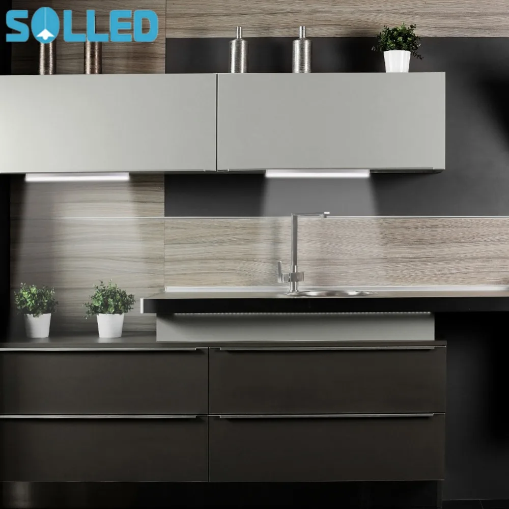 

SOLLED USB Charging 68 LEDs Cabinet Smart Sensor Lamp Human Body Induction Dimming Night Light Wardrobe Closet Lamp