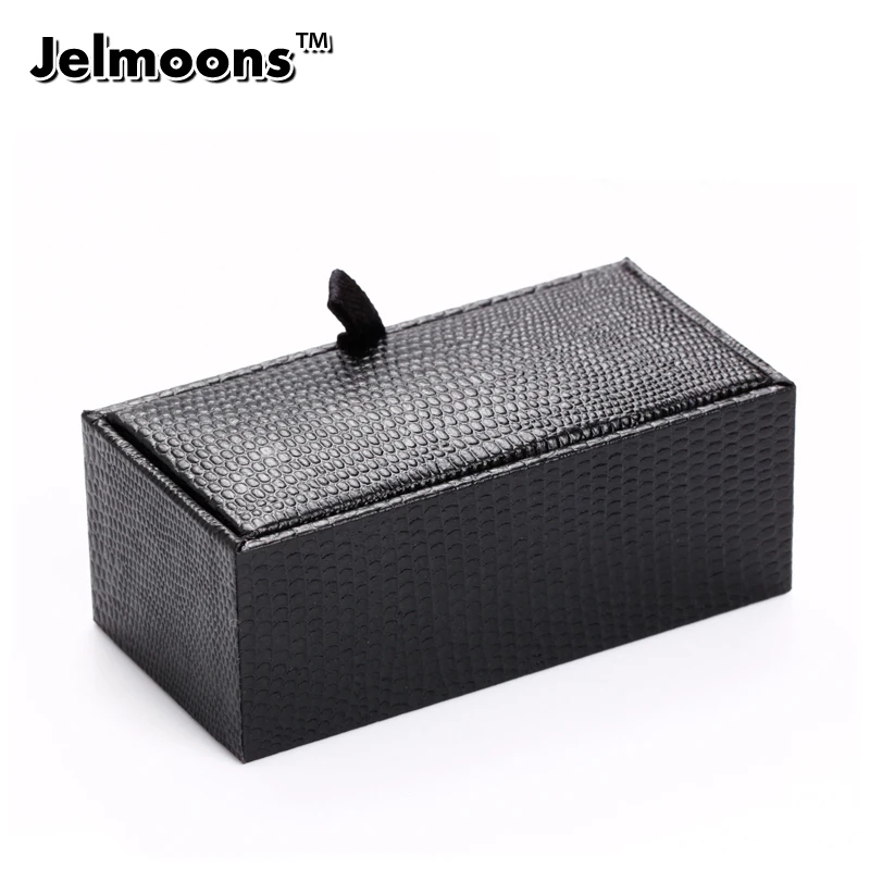 

Fashion SnakeSkin Black color inside cufflink display box 4pcs a lot gift cuff link box