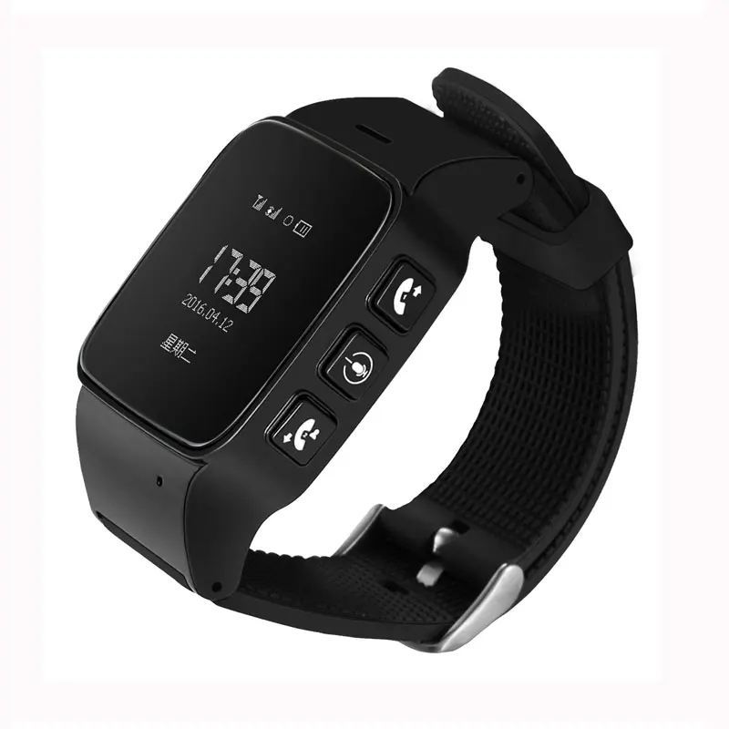 Пожилой анти потерянный GPS Смарт часы телефон трекер SOS Gps + Lbs Wifi локатор слежения