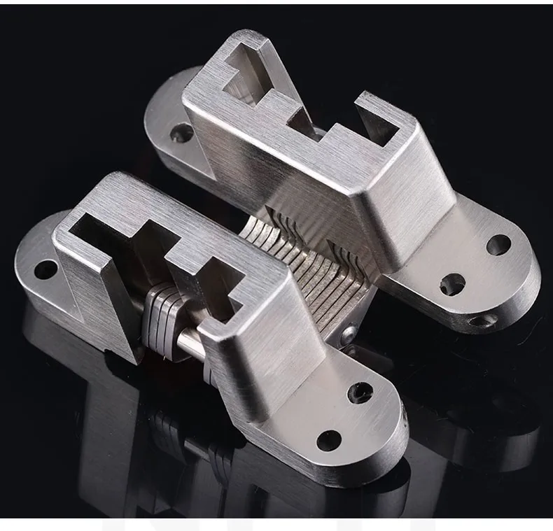 NAIERDI-304 Dobradiças escondidas de aço inoxidável, porta