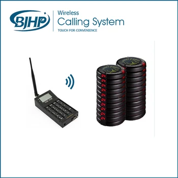 

Food court queue vibrating coaster pager wireless guest paging system