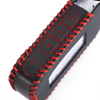 

Starline A93 Leather Hand Sewn Remote Controller Cover Case For StarLine A93 A63 A39 A36 Two Way Car Alarm LCD Transmitter