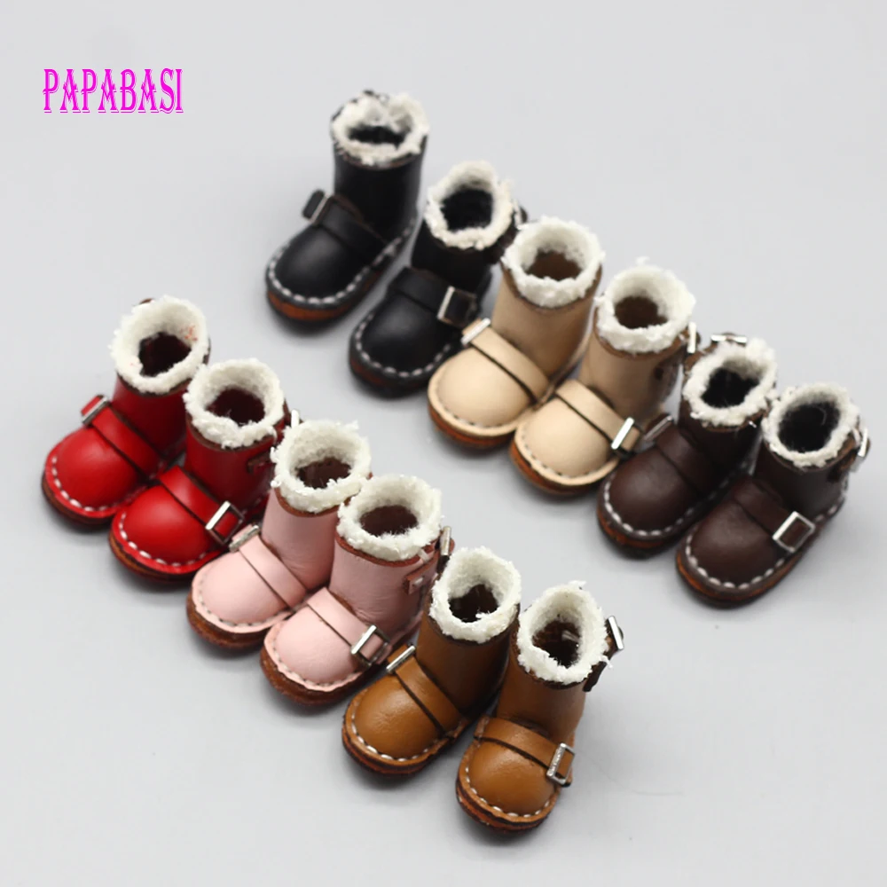 1pair 3.6 x 1.6cm Boots Suitable for 1/6 doll, normal doll, joint doll, BJD Blyth, icy, jecci five, licca body, 5 colors