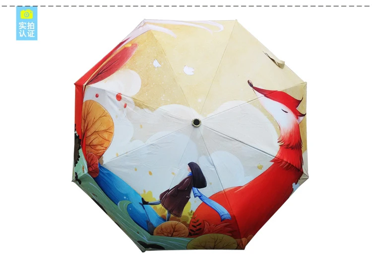 con pintura de A moda tradicional, paraguas con dibujos animados, sol y lluvia, marca Original japonesa Sombrinha Regenschirm|umbrella sun|painting umbrellacartoon umbrella - AliExpress
