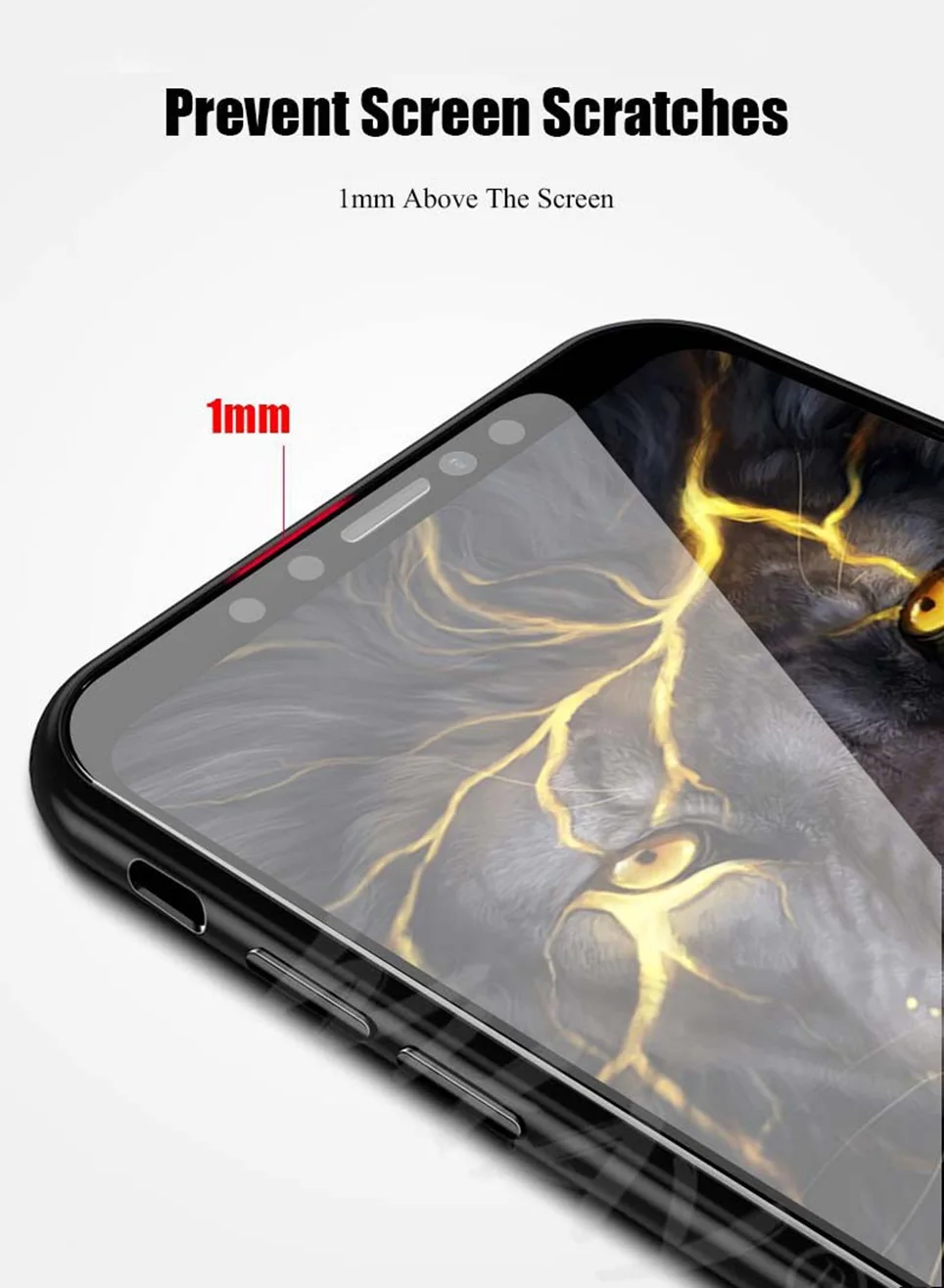 Fitted Case For Huawei Nova 3 Luxury Pattern Glass Coque For P20 Pro P Smart  Mate P20 10 Lite Honor 7 10 9 Lite Y6 2018 Cover   (6)
