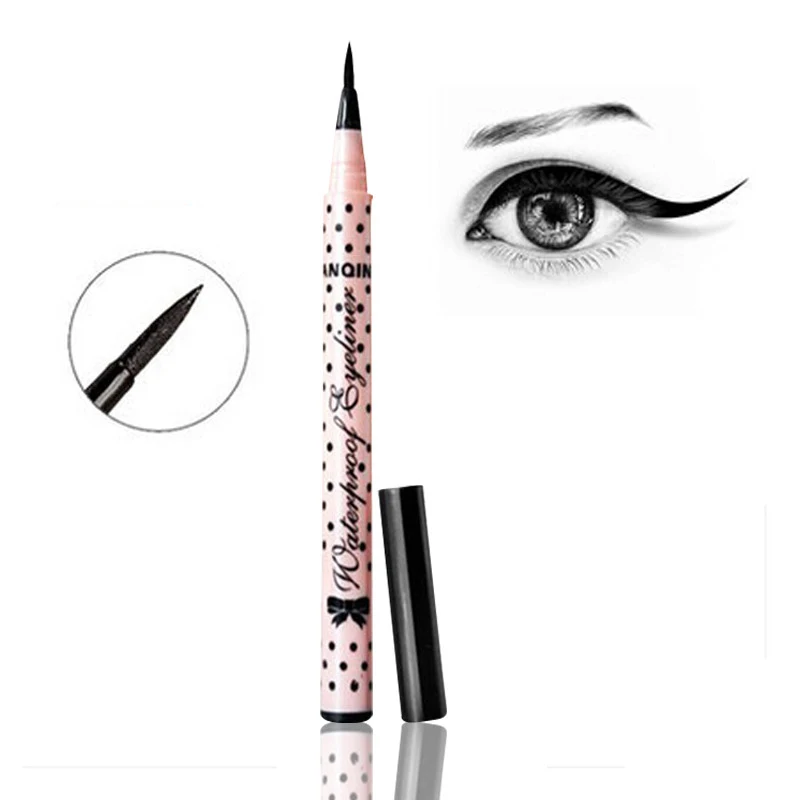 

1 PCS Women Lady Pro Waterproof Long-Lasting Liquid Eyeliner Eye Liner Pen Pencil Black Makeup Cosmetic Tools
