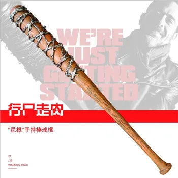 

82cm The Walking Dead tool Negan Action Figure Toy model Weapon Cosplay PVC baseball bat softball bit stick Toys