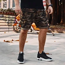 Бренд большого размера мужские стрейч мужские шорты кэжуал свободные большие размеры Талия пять очков камуфляжные шорты размер XL-5XL 6XL