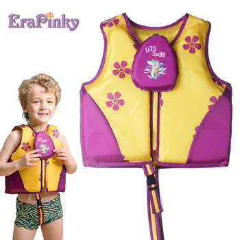 

Erapinky 2-6 Shark Years Kids Life Vest Life Jacket Baby Toddler Swim Vest Children Pool Float Foam Swimwear Zipper Cover
