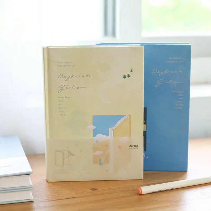 

A5 Hardcover Notebook Simple Student Diary Coloring Page Illustration Notebook