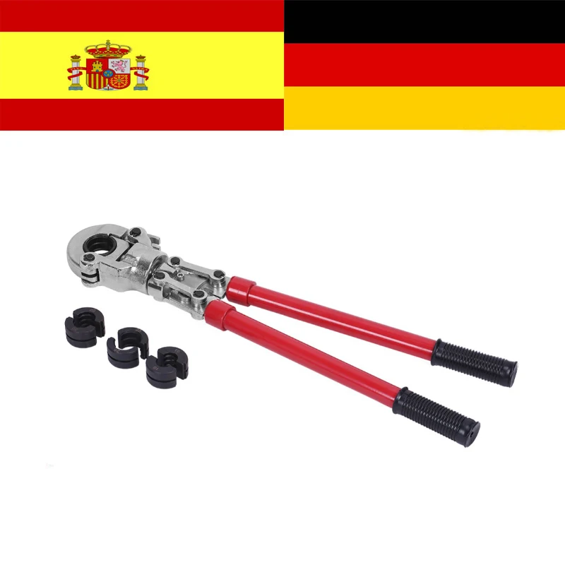 1pc Pipe Crimping Tool with Crimp Dies for 1.6 3.2cm Aluminum Plastic