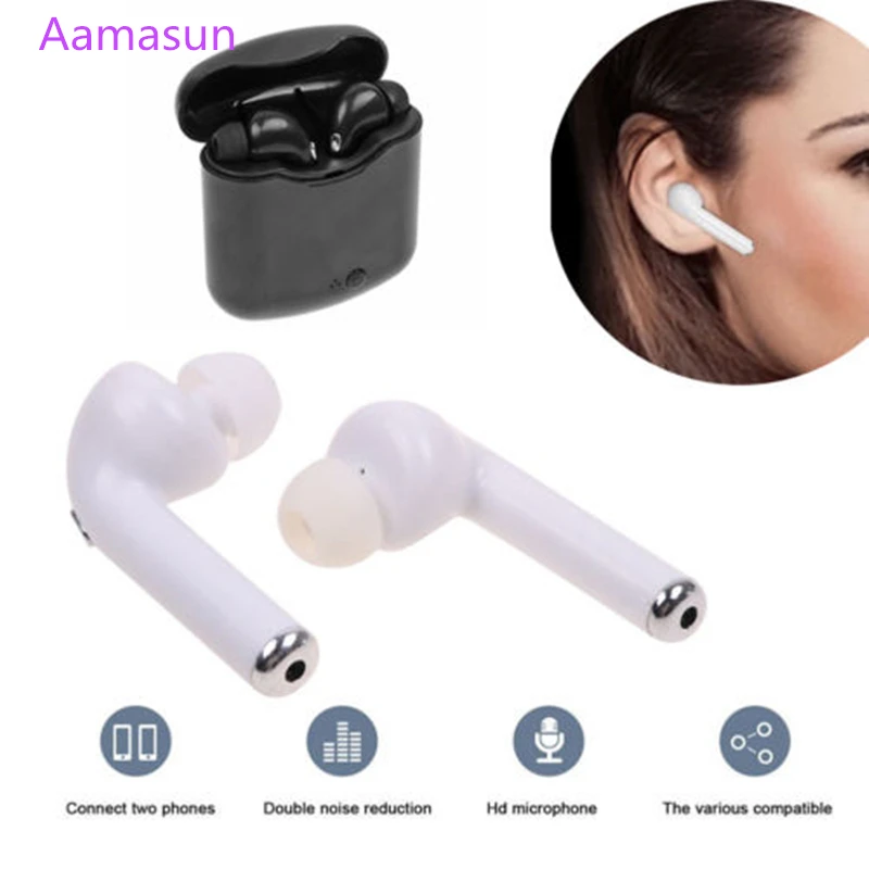 x7 tws Wireless Bluetooth Earbuds Earphone With Charger Box for iPhone