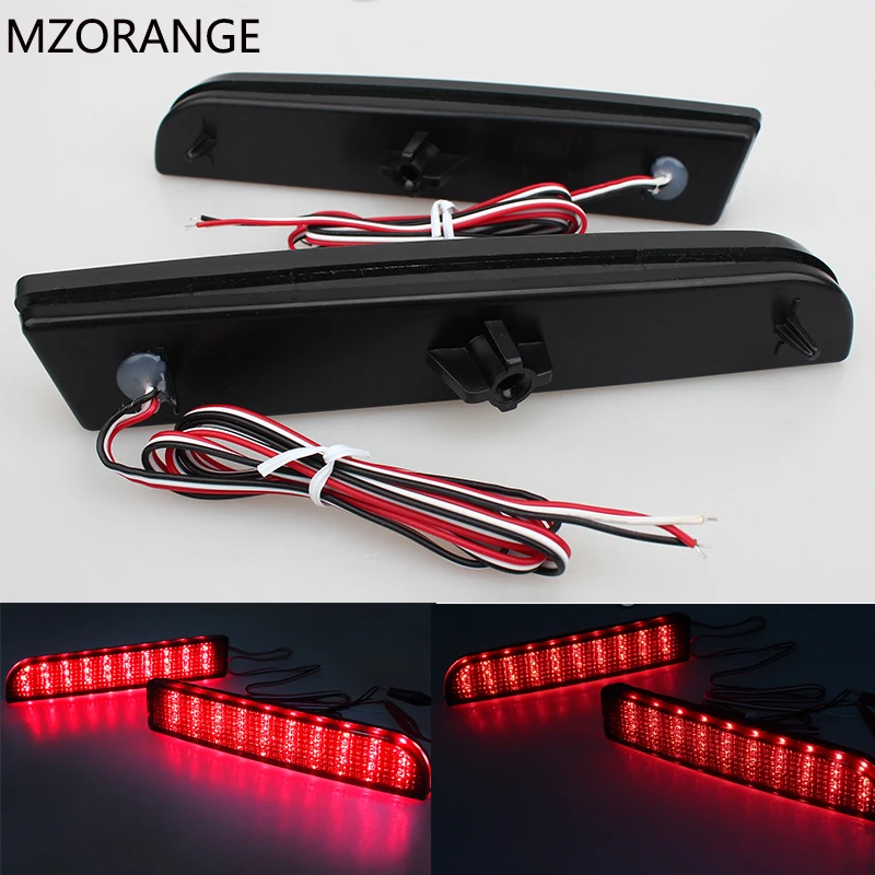 Luz de Freio para Mitsubishi 2008 14 Led Bumper Refletor Lente Fumado Cauda Lancer Evo Outlander Evolution x Cz4a Esporte Rvr Asx