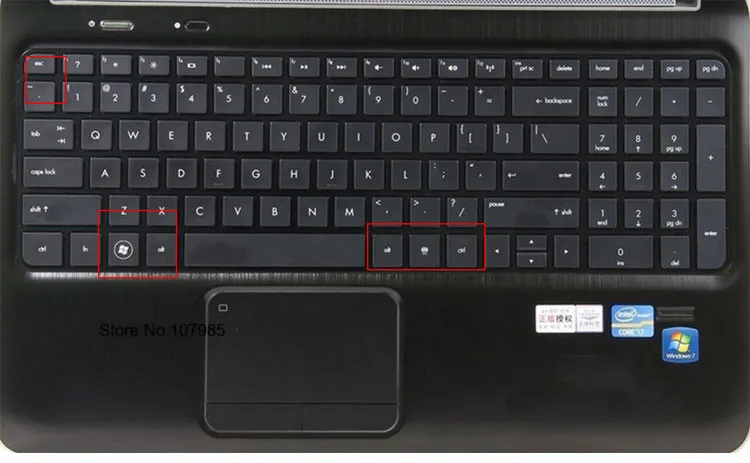 

17 inch Keyboard Silicone Skin Cover Protector For HP envy DV7-7000 DV7-7200 dv7-7255dx DV6 6152 7301 New G6 DM6
