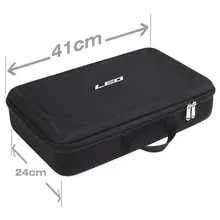 Квадратная EVA твердая оболочка посылка 41 см Губка рыболовное колесо аксессуары ящик для инструментов Рыболовная Сумка рыбалка карп