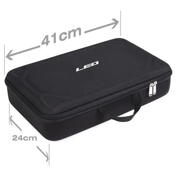 

Square EVA hard shell package 41CM sponge fish wheel accessories tool box fishing bag peche fishing the carp