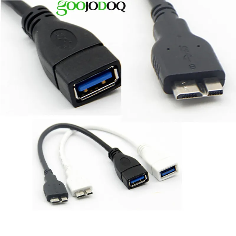 Micro USB 3.0 OTG Cable Adapter for Samsung Galaxy S5 Note 3 N9000