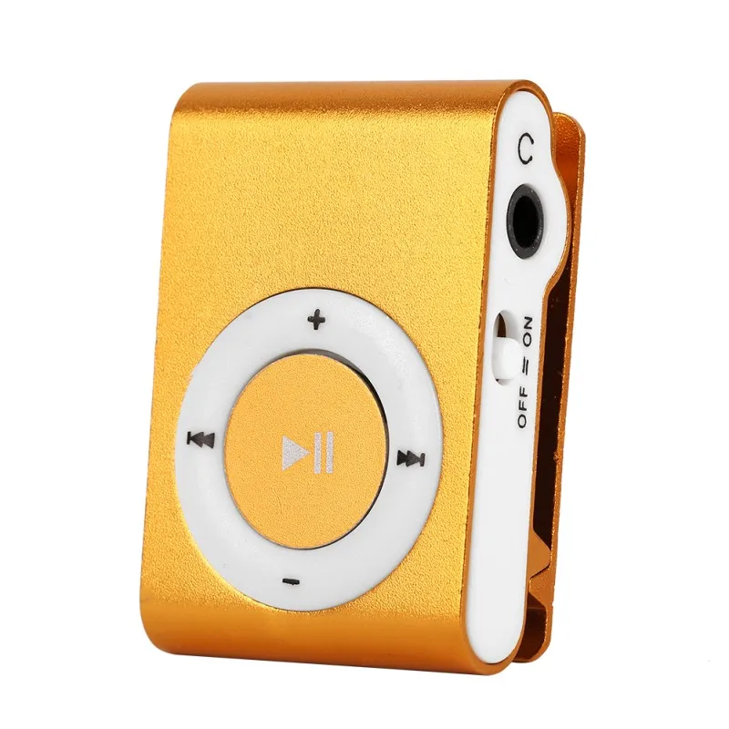 8 видов цветов портативный мини Mp3 музыкальный плеер Поддержка Micro TFCard слот USB MP3