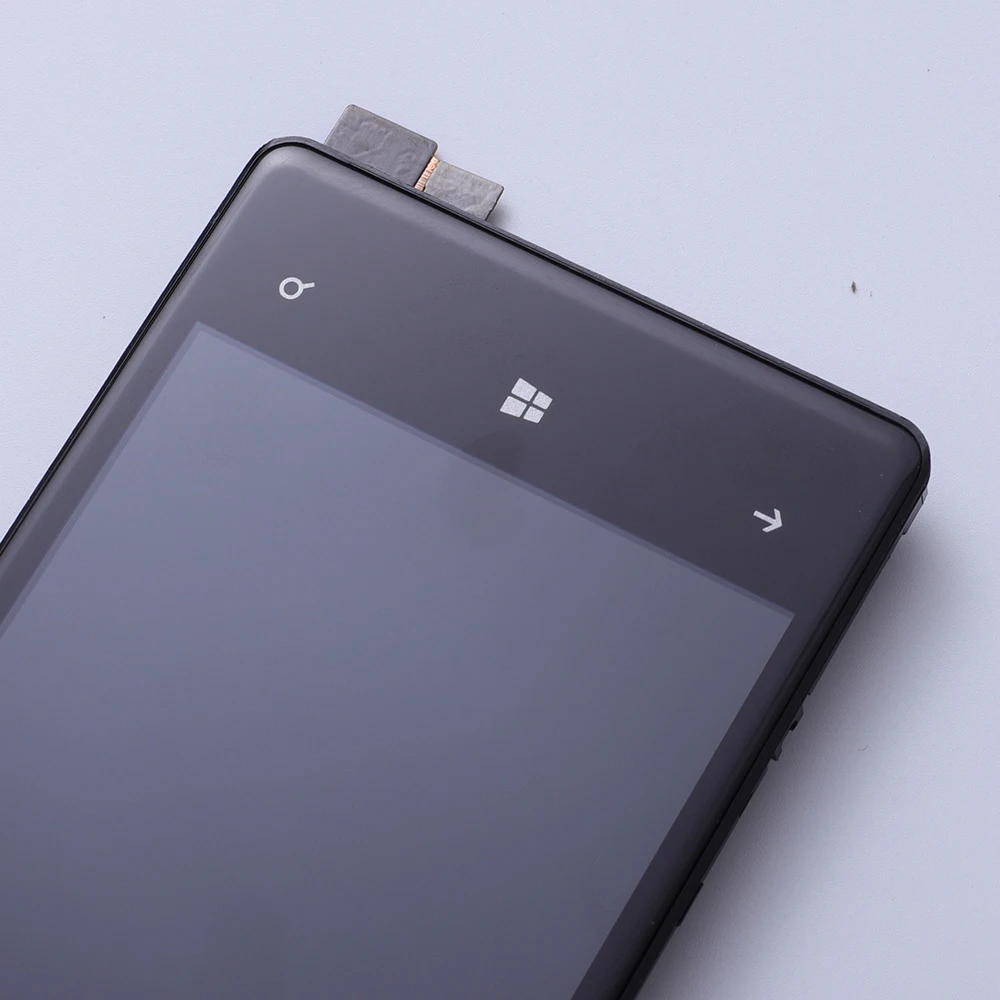 ЖК дисплей без битых пикселей для NOKIA Lumia 920 сенсорный экран с рамкой черный