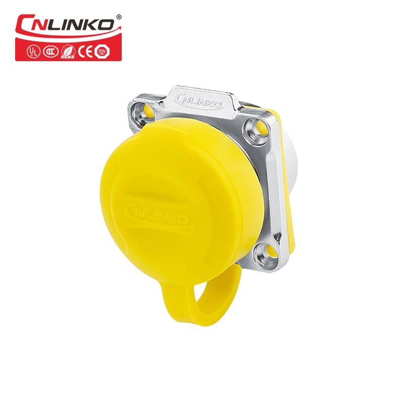 High quality metal IP65 RJ45 connector Waterproof IP65 RJ45 connector Industry computer RJ45 ethernet connector