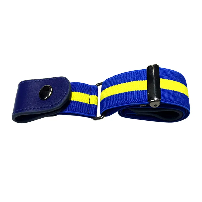 Invisible Lazy Buckle-Free Elastic Waist Belt Stretchy Women Men Jeans Pants Dress Waistband Adjustable No Hassle 40JA3018