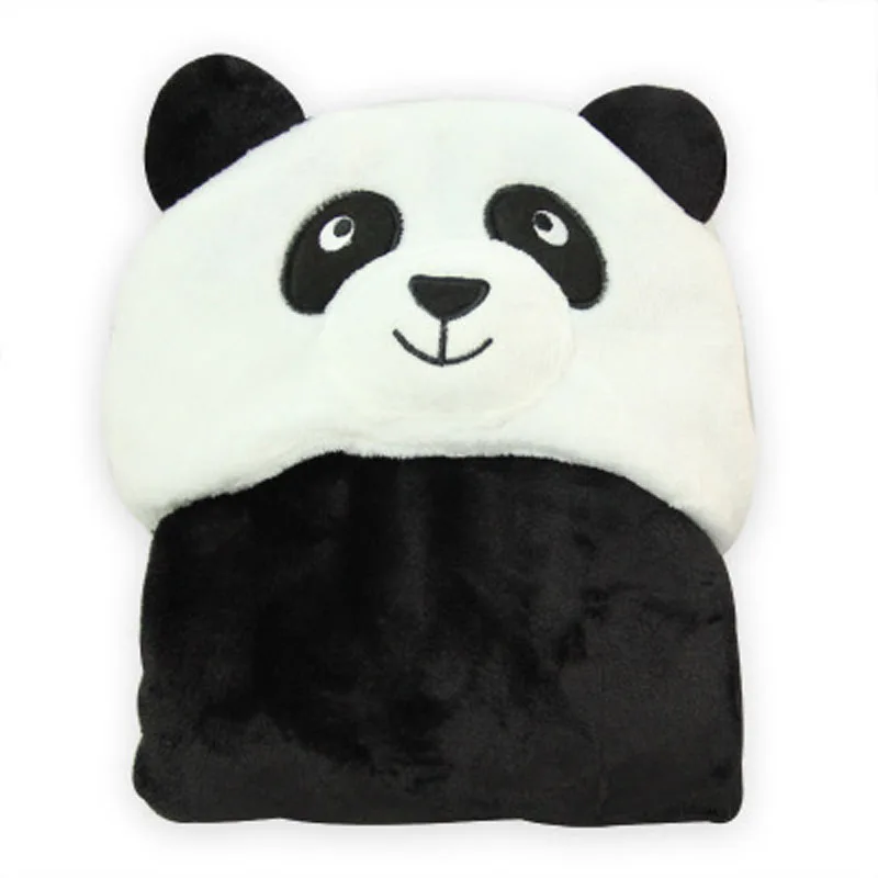Одеяло для новорожденного с капюшоном животных/детское банное полотенце/детский банный халат Плащ прекрасный мягкий спальный trq0005 - Цвет: panda