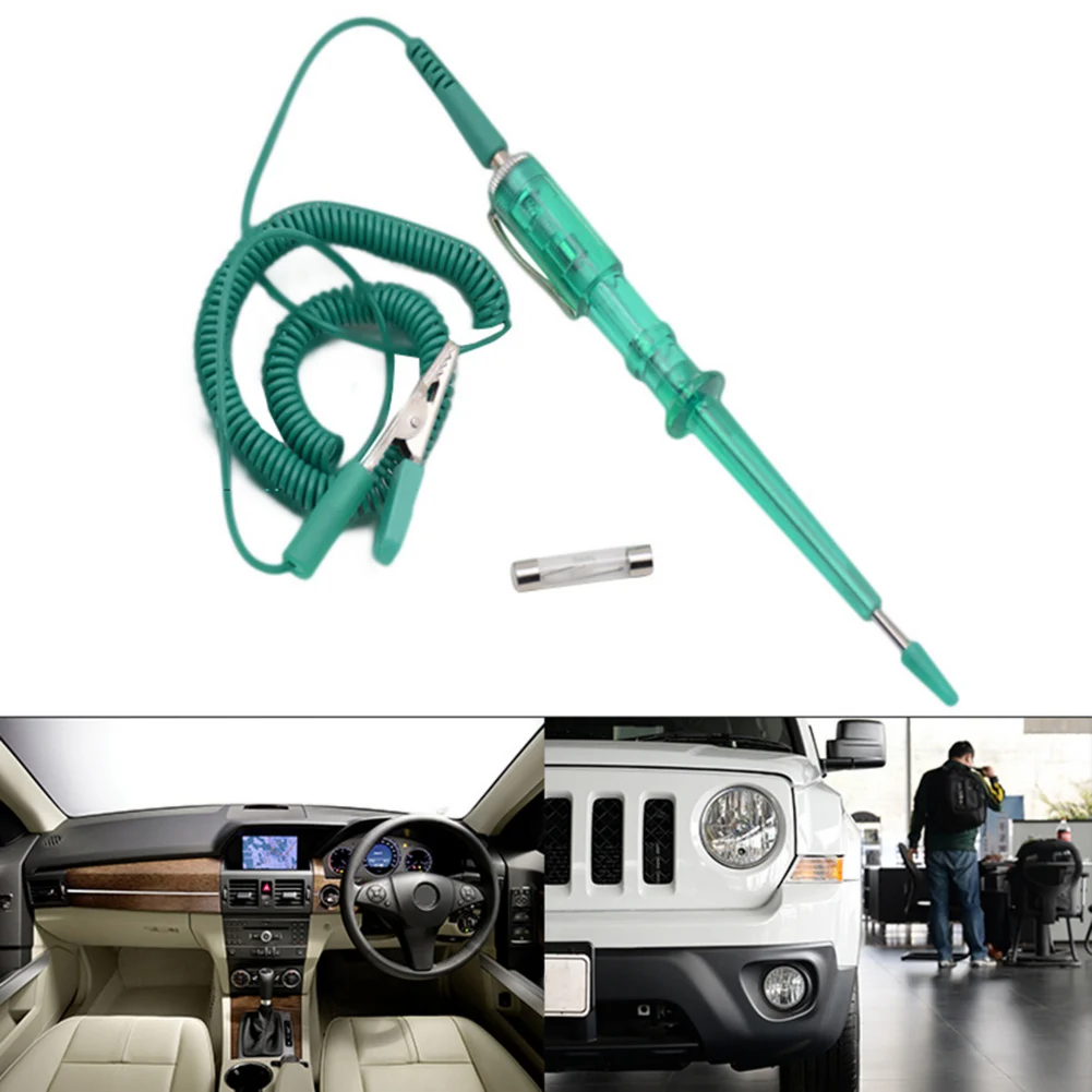 Vehicle Repair Accessories Auto Vehicle Gauge Test Light Measuring Pen Car Circuit Tester Tool Auto DC 6V-24V
