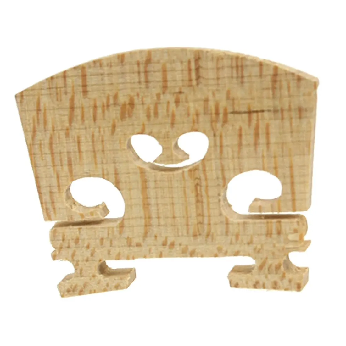 

8 Pack Replacement 1/4 Size Violin Parts String Centre Wooden Bridge