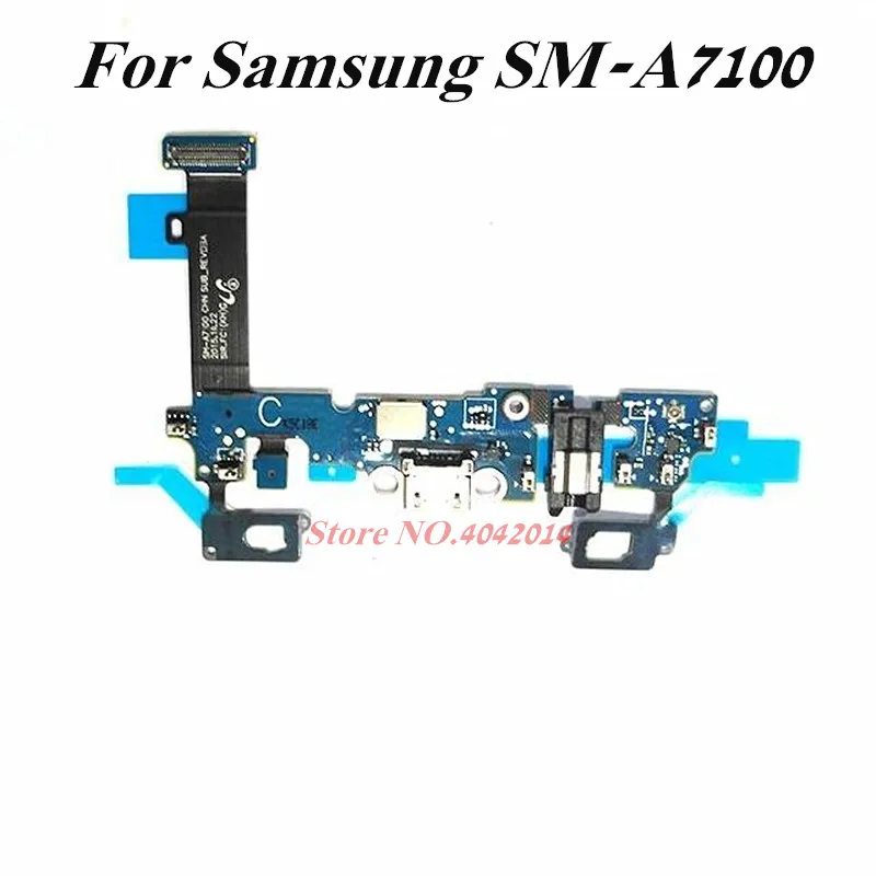 1 шт. оригинальный зарядный USB-порт гибкий кабель для Samsung A7100 SM-A7100 Зарядное