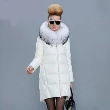 Europe Fashion Winter Women Jackets and Coats Luxury Raccoon Fur Womens Parka femme abrigos y chaquetas mujer invierno 2015
