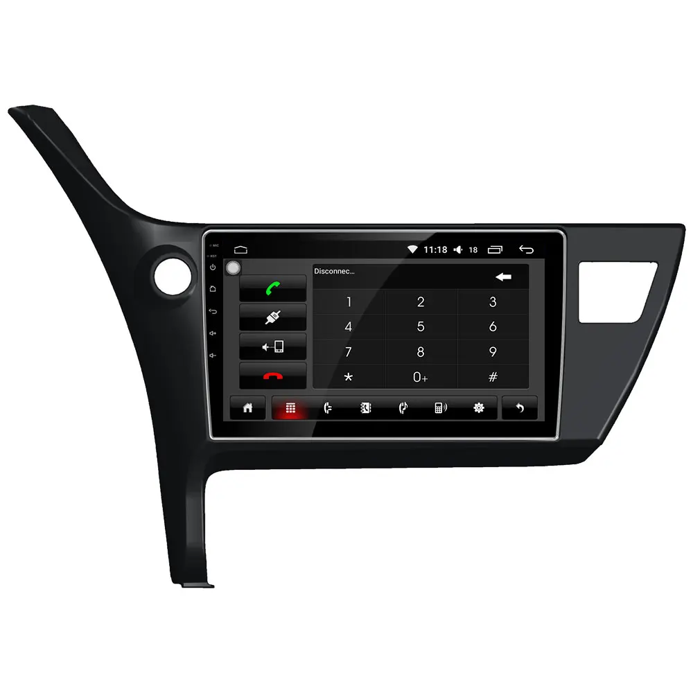 Cheap 10.1" IPS 4G DSP Carplay Android 8 Octa Core 4GB RAM 64GB ROM RDS Car DVD Multimedia Player Stereo For Toyota Corolla 2016-2018 3