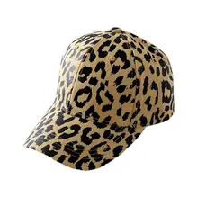 Мужская и Женская бейсбольная кепка в Корейском стиле с леопардовым принтом, дышащая замшевая ткань с ушками, хип-хоп Регулируемая шляпа для стрельбы