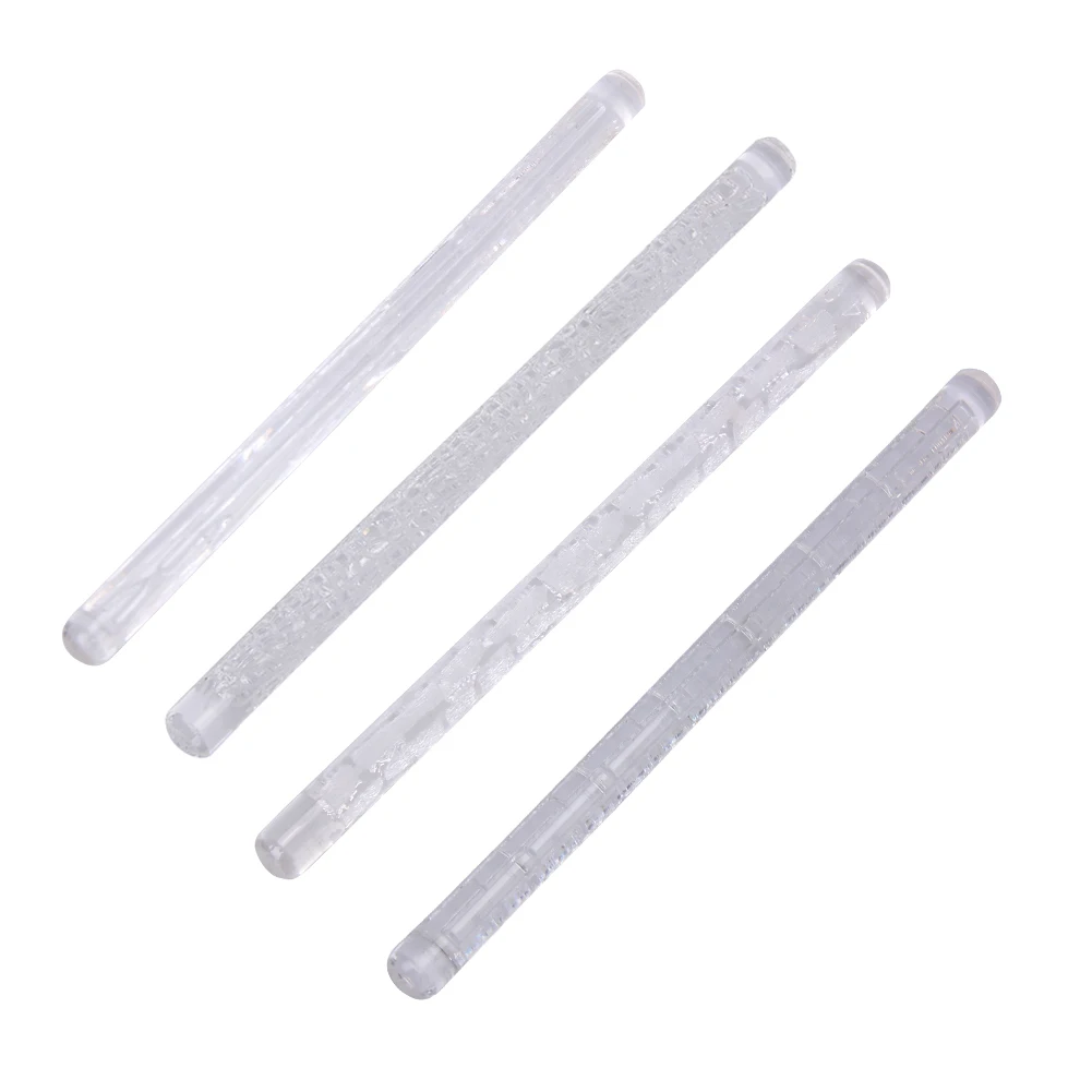 

4 Style Texture Embossing Acrylic Fondant Cake Decorating Pastry Tools Cup Cake Top Decoration Rolling Pin