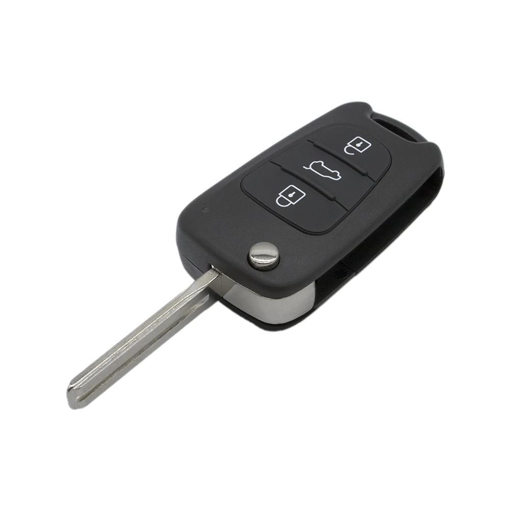 Whatskey 3 кнопки дистанционного складной Флип Key чехла для hyundai I20 I30 I35 Avante Solaris KIA Rio Ceed Sorento Sportage K2 K5