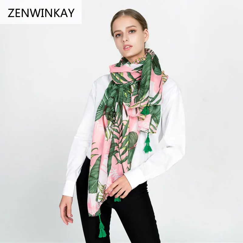  Women Scarf Fashion Decorative Scarf Thin Cotton Linen Tassel Scarves Blanket Shawl Handkerchief fo