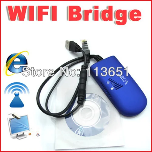 VAP11G Bridge Cable Convert RJ45 Port to Wireless WiFi PS3