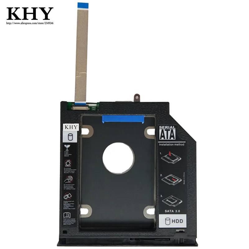 

New 2nd Second HDD Caddy SSD HDD Bracket for Dell 3467 3468 3478 3562 3567 3568 3576 3578