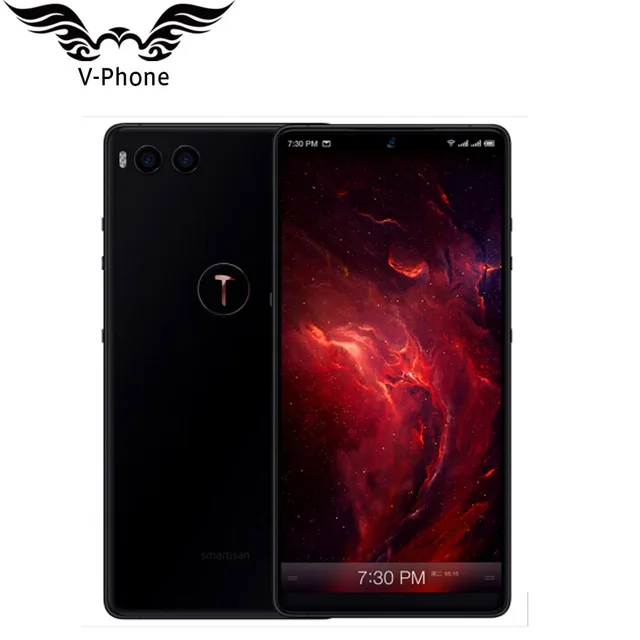 العلامة التجارية جديد Smartisan الجوز R1 4 جرام LTE الهاتف المحمول 6.17 "كاملة شاشة أنف العجل 845 6 جيجابايت 128 جيجابايت 12MP 24MP المزدوج كاميرا سريعة تهمة NFC