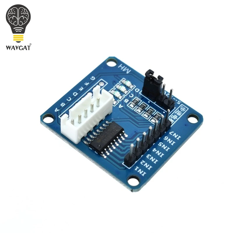 Плата драйвера шагового двигателя WAVGAT ULN2003 испытательный модуль для Arduino AVR