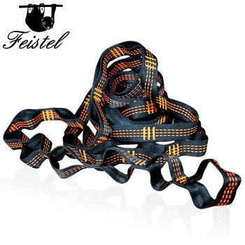 

2pcs Outdoor Thickened Nylon Adjustable Hammock Strap Camping Garden swing Traveling Accessory Hammak