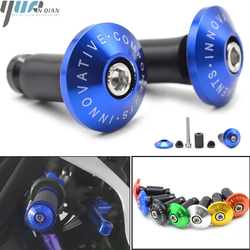 

7/8''22 Motorcycle handlebar cap motocross handle bar grips ends For BMW F R K 650 700 800 1200 1300 GS R RS Adventure for honda