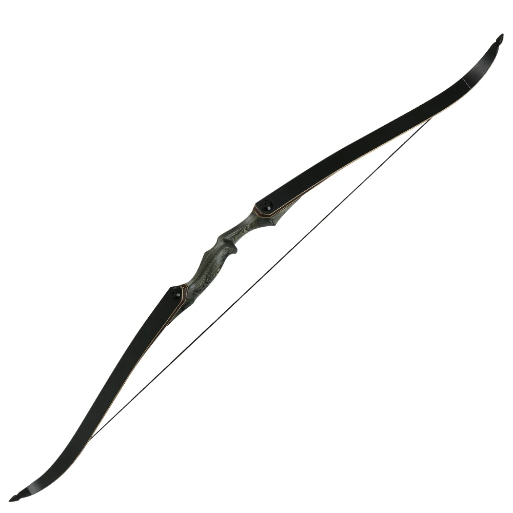 

Huntingdoor 60inch Archery Bow RH Takedown Traditional Bow Hunting Recurve Bow Handemade Wooden for Right Hand Target Shooting