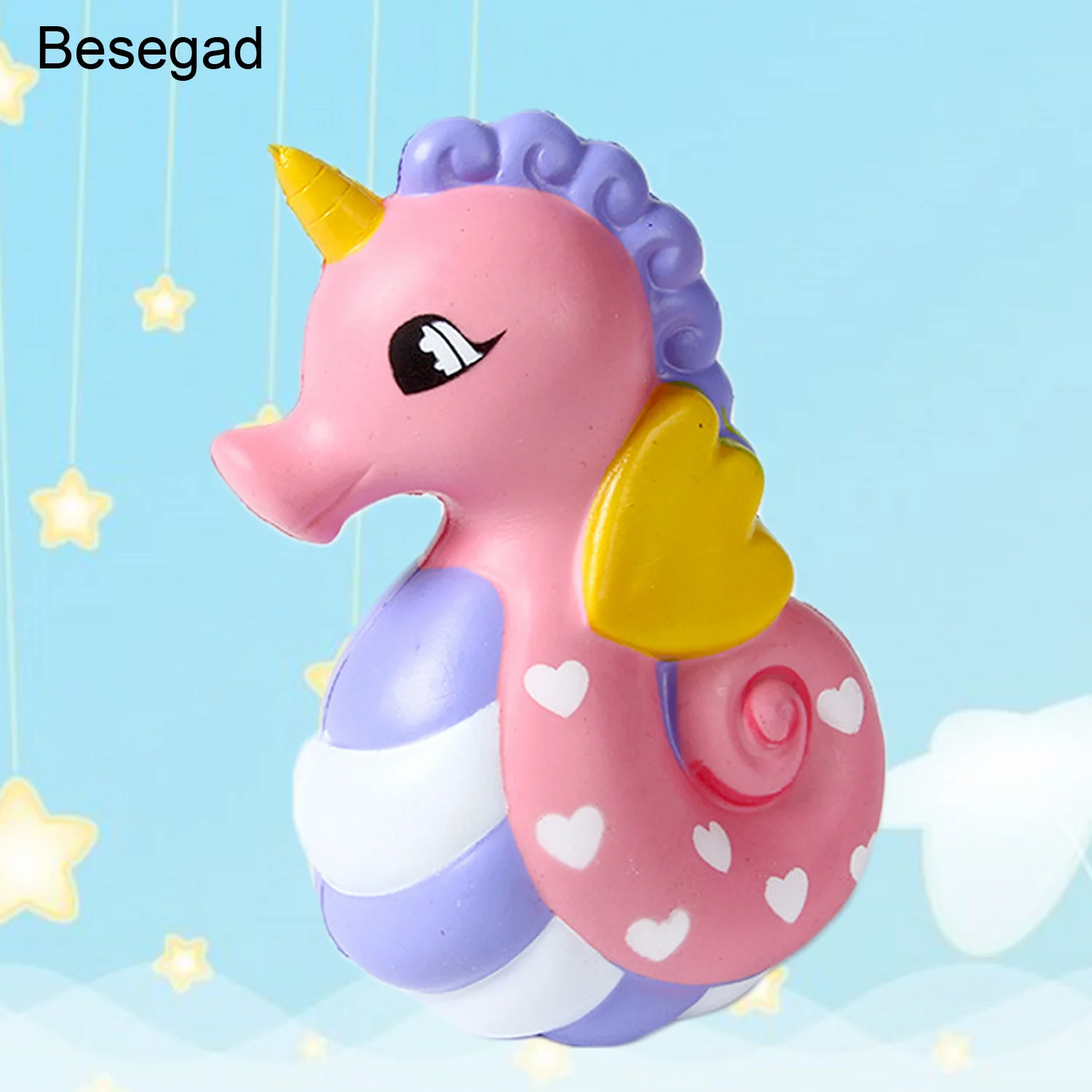 Besegad 15,5 см Kawaii Jumbo мягкие игрушки для детей и взрослых снимает стресс беспокойство