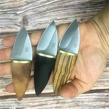 PEGASI мини прямое лезвие деревянная ручка ножа D2 Сталь EDC нож выживания Охота Кемпинг Открытый Инструменты